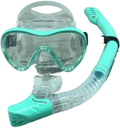 Miniatura 4 de Equipo de snorkel profesional de buceo para adultos, falda de silicona, gafas antivaho, gafas de natación, máscaras de buceo máscara de snorkel Rosa