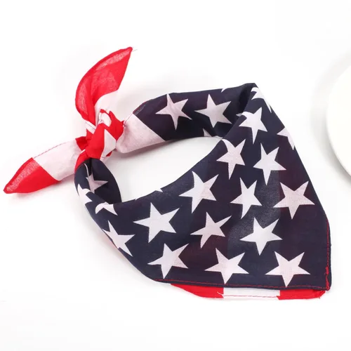 Miniatura 4 de Ardorchid Bandana Diadema de Bandera Americana Roja Blanca y Azul Diademas Patrióticas de EE.UU. para Hombres y Mujeres Bufanda de Cuello y Cara