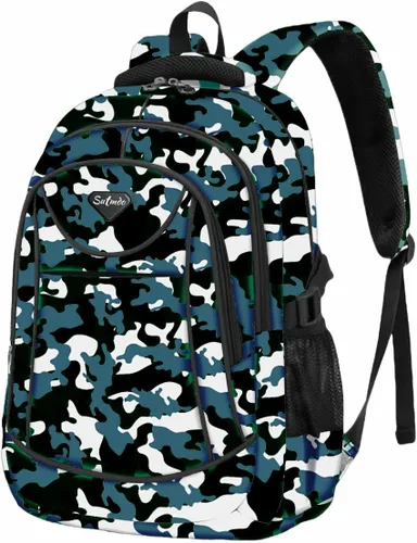 Miniatura 11 de Mochilas ligeras casuales para niños y niñas, mochilas escolares, mochila para laptop de 15 pulgadas, bolsa de viaje