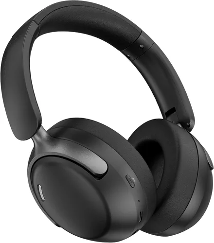 Miniatura 10 de LORELEI QC30 Auriculares híbridos con cancelación activa de ruido, Bluetooth inalámbrico sobre la oreja, piel proteica beige, control activo