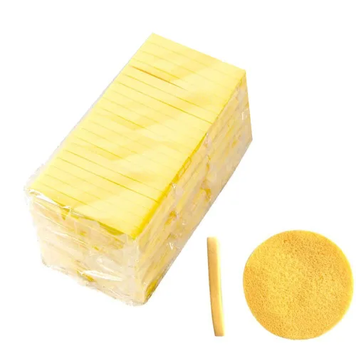 Miniatura 10 de Esponja facial comprimida, 120 unidades PVA profesional eliminación de maquillaje profesional esponjas de lavado facial esponjas de spa limpieza Azul