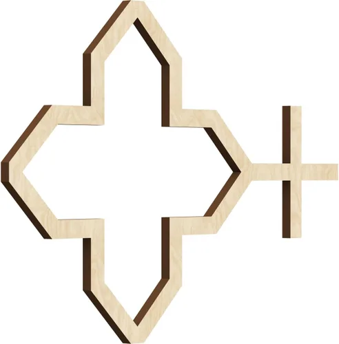 Miniatura 20 de Laird Paneles decorativos de pared de madera con calado, extra pequeños, 13/8 pulgadas de ancho x 7 3/8 pulgadas de alto x 1/4 pulgadas de alto