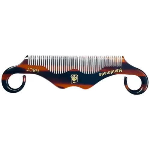 Miniatura 3 de G.B.S Aseo para hombre, hecho a mano de acetato de celulosa de calidad, antiestático, sin adherencia, sin enganches, bordes lisos