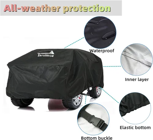 Miniatura 3 de Funda para auto de juguete para niños, resistente al agua, para exteriores, para automóvil eléctrico con pilas, ajuste universal