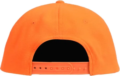 Miniatura 6 de EDTREK Gorra Snapback de rendimiento para exteriores con ala plana - Bordado único de animales Naranja - Faisán