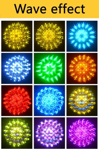 Miniatura 8 de Luz principal móvil de 230W, foco de luces de escenario 230W 7R Zoom Cabeza móvil haz Sharpy Light 8 Prism Strobe DMX 16Ch para fiesta etapa