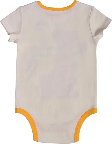 Miniatura 2 de Disney Lion King Simba Boys 1st Birthday Bodysuit for Newborn and Infant WhiteYellow