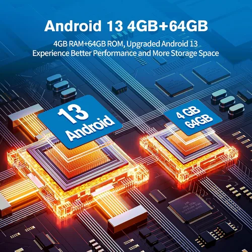 Miniatura 5 de 【4G + 64GB】 Radio estéreo de coche para Ford F150 2009-2014, Android 13 Wireless Carplay y Android Auto con pantalla táctil IPS de 9.7 pulgadas