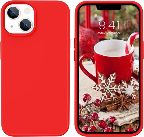 Miniatura 18 de GUAGUA Funda compatible con iPhone 17 Pro Max de 6.9 pulgadas, silicona líquida, goma de gel suave, delgada, forro de microfibra delgada