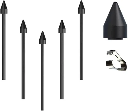 5 piezas OEM S24 ultra suaves puntas/puntas de repuesto para Samsung Galaxy S24 Ultra Stylus S Pen (S24 Ultra)