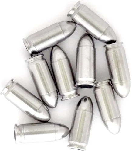 Tapones a presión de acero inoxidable Luger de 0.354 in (paquete de 10)