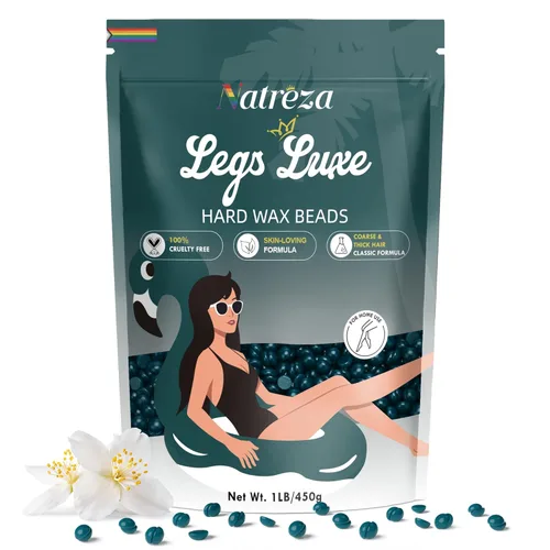 Miniatura 14 de Perlas de cera para depilación - 1 libra de cera dura natural de manzanilla para todo tipo de piel y cabello, perlas a granel para calentadores