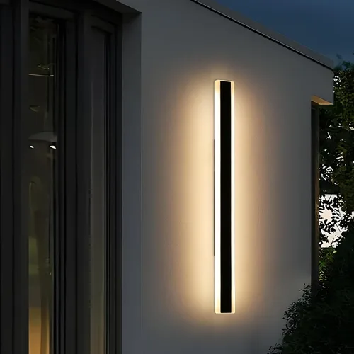 Miniatura 36 de Luces de Pared Modernas para Exterior de Casa, Apliques de Pared al Aire Libre de 23.6 Pulgadas, 3 Luces Color 3000K/4500K/6000K, Resistente al Agua