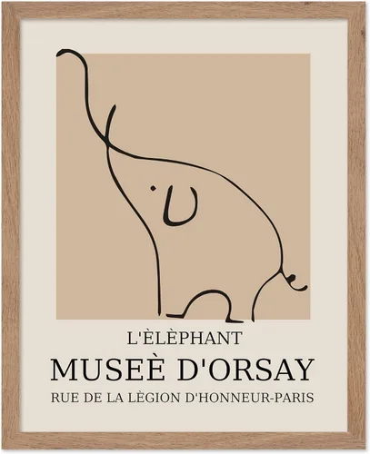 Miniatura 16 de Poster Master Póster Vintage – Impresión Retro de Dachshund – Arte de Perro – Dibujo Lineal – Arte de Boceto – Regalo para Niños, Niñas y Amantes