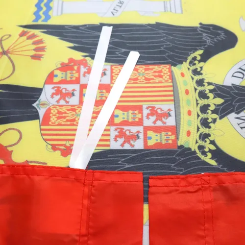 Miniatura 2 de Bandera de España bajo Franco 1938-1945 3' x 5' para un poste - Banderas franquistas españolas 35.4 x 59.1 in - Banner 3x5 ft con agujero - AZ FLAG