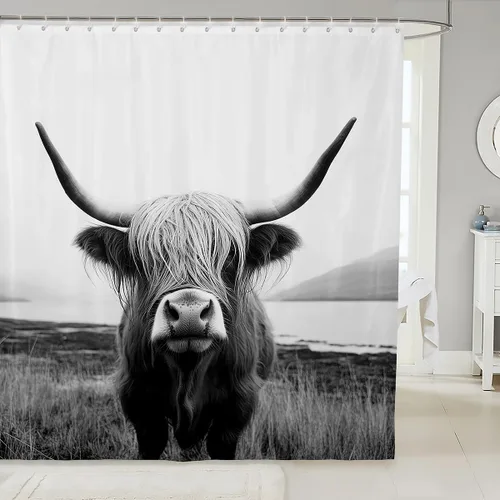 Miniatura 31 de Cortina de ducha de unicornio para niños, cortina de baño de dinosaurio de dibujos animados, conjuntos de accesorios de baño Kawaii de animales
