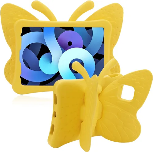 Miniatura 10 de Simicoo Funda de mariposa 3D para iPad 10.2 9 8 7 niños con soporte Lite de espuma EVA a prueba de golpes resistente funda para tableta para niñas