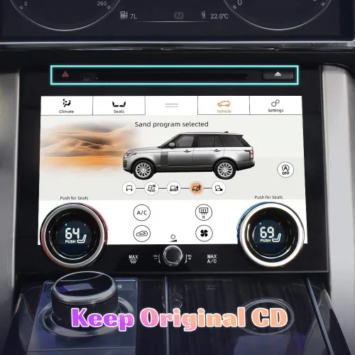 Miniatura 3 de para Land Rover Range Rover Vogue L405 Aire acondicionado Control de clima Panel AC 10.4 pulgadas LCD pantalla táctil 2013 2014 2015 2016 2017 año