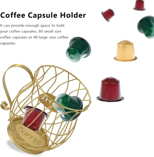 Miniatura 3 de Cesta de almacenamiento de cápsulas de café,Soporte de encimera