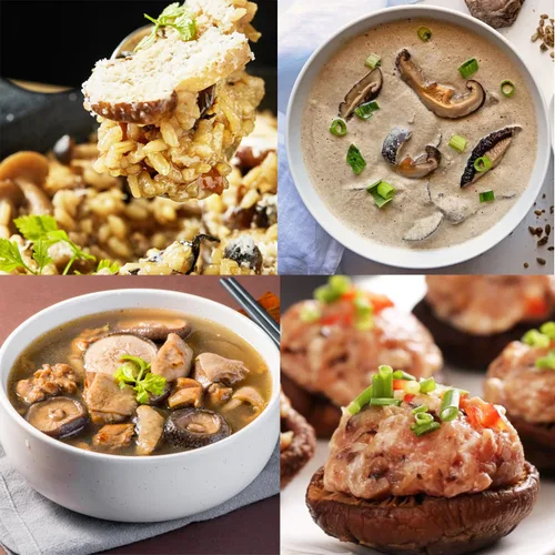 Miniatura 5 de VIGOROUS MOUNTAINS Setas Shiitake Deshidratadas Orgánicas USDA, Hongos Secos Deshidratados para Cocinar 4.23oz, 120g