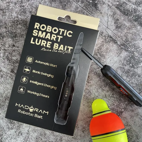 Miniatura 4 de Señuelo inteligente robótico para pesca, señuelos eléctricos de pesca Wobbler recargable por USB, cebo de natación, aparejos de pesca, acción