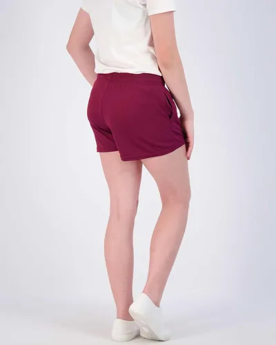 Miniatura 5 de Real Essentials Paquete de 4 pantalones cortos deportivos de malla para niñas con bolsillos