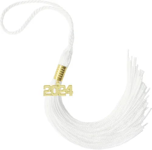 Miniatura 166 de Borla de graduación Aqua 2022, todos los colores escolares disponibles, fabricada en Estados Unidos
