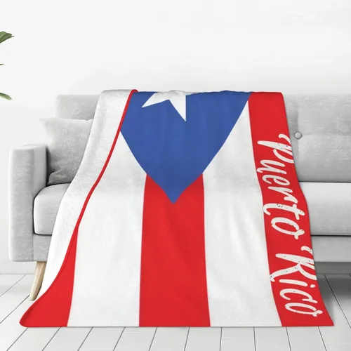 Miniatura 18 de Bonita manta de bandera de Costa Rica súper suave de 60 x 50 pulgadas para cama, sofá, silla, campamento, sala de estar y oficina Bandera de Costa