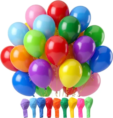 Miniatura 26 de Mr. Pen - Globos, 12 pulgadas, paquete de 54, negro, globos de fiesta
