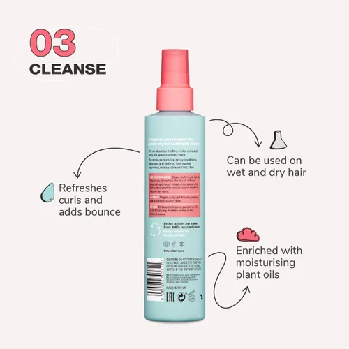 Miniatura 2 de Imbue Spray acondicionador sin enjuague para cabello rizado, 6.7 onzas líquidas, aceite de coco, control de encrespamiento, acondicionador sin