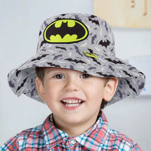 Miniatura 2 de DC Comics Gorra de béisbol con diseño de pescador, sombrero de sol para niños de 2 a 4 años