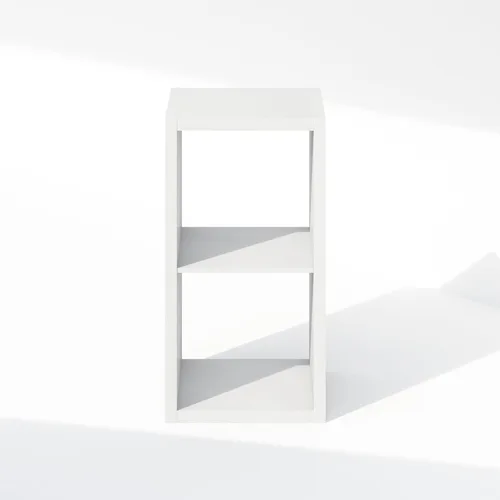 Miniatura 7 de Furinno Organizadores y almacenamiento de armario cúbicos, organizador de armario de 2 cubos, almacenamiento de armario con estante abierto, marco