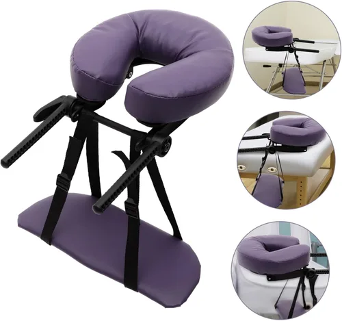 Miniatura 9 de 1 juego de almohada de mesa de masaje de mesa de masaje para salones de belleza, spas clínicas, cojín facial de calidad premium para mayor comodidad