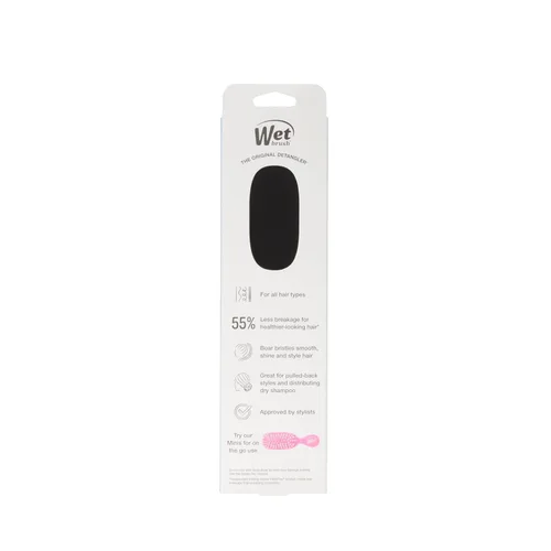 Miniatura 12 de Wet Brush Cepillo Potenciador de Brillo para el Cabello, Morado - Cerdas IntelliFlex Ultra Suaves Exclusivas - Las Cerdas Naturales de Jabalí Dejan