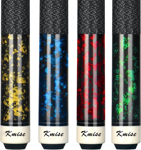 Miniatura 9 de Kmise Pool Cue Stick Set,4 Colors Canadian Maple Cue,Pool Sticks for Adults,Tacos de Billar 18 19 20 21oz for Beginner