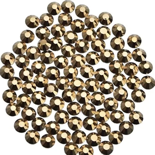 Miniatura 24 de Massive Beads 7800 vasos de hierro termoadhesivos con parte trasera plana, 5 tamaños, diamantes de imitación para hacer proyectos de bricolaje