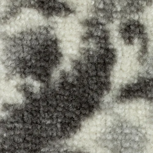 Miniatura 7 de Maples Rugs - Alfombra antideslizante Vivian, para pasillo o entrada, patrón de medallones [fabricada en Estados Unidos], 2 x 6 pies, color gris