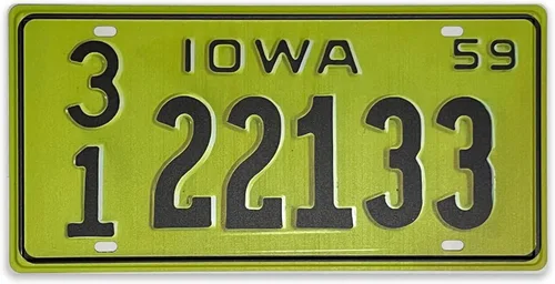 Miniatura 48 de Placa de matrícula retro de California para coche, decoración de placa de matrícula, placa de matrícula de recuerdo, placa de matrícula retro