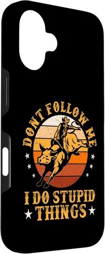 Miniatura 78 de Carcasa vintage para iPhone XS Max Don't Follow Me I Do Stupid Things