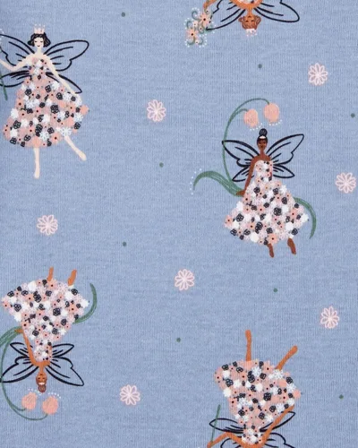 Miniatura 3 de Carter's Baby - pijama de algodón 371g083 para niña (4 piezas)