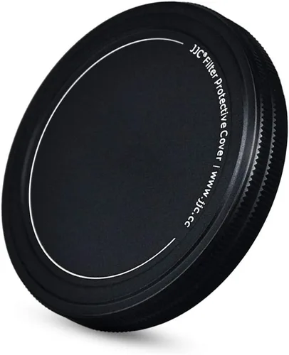 Miniatura 2 de JJC Tapa de pila de filtro de aluminio minimalista para filtros UV, CPL, ND de 2.835 in