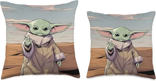 Miniatura 3 de Star Wars The Mandalorian The Child Grogu - Almohada de mano elevada