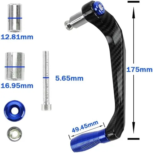 Miniatura 6 de Motorbike Handlebar HandGuards Motorcycle Accessories Handlebar Grips Guard Brake Clutch Levers Protector for FZ8 FZ8R FZ8N FZ 8 N R 2010-2018 2017