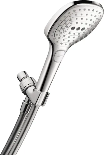 Miniatura 2 de hansgrohe Raindance Select E Easy Install - Juego de cabezal de ducha de mano de 5 pulgadas, moderno, 3 pulverizadores, RainAir, infusión de aire