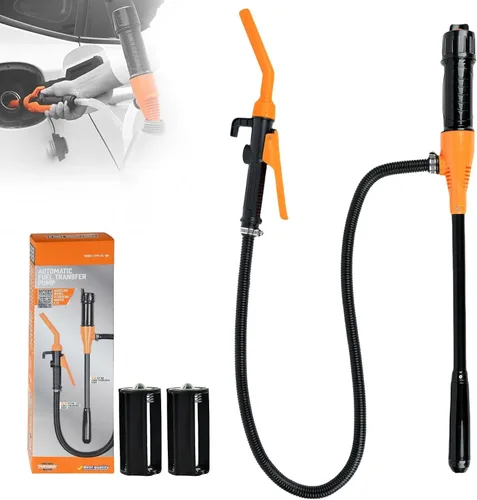 Bomba de batería portátil, bomba de sifón eléctrica a pilas, bomba de transferencia de agua, bomba de combustible portátil manual fácil de usar y