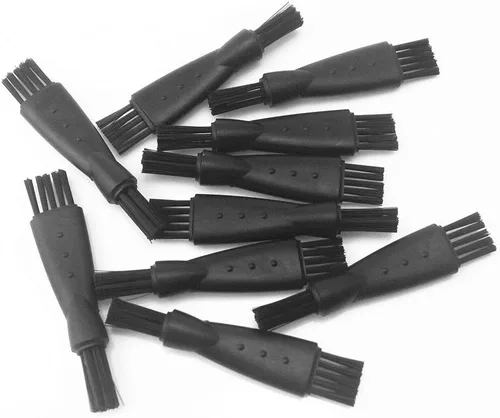 Miniatura 3 de yueton Cepillos de limpieza de afeitadora eléctrica de doble extremo de repuesto 10pcs