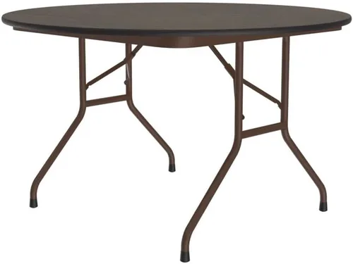 Miniatura 12 de Correll - Mesa plegable de utilidad resistente, parte superior de melamina, fabricada en Estados Unidos, delantal de acero fuerte, 24 x 60 pulgadas