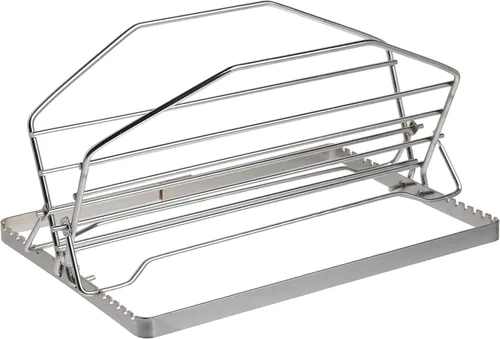 Miniatura 4 de Norpro 275 Parrilla de Asado Ajustable Niquelada, 11 pulgadas, Plateado