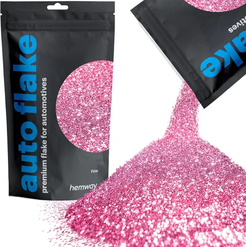 Miniatura 20 de Hemway Auto Flake Glitter FINE 1/64" 0.015" 0.4mm 375 micras Aditivo de Pintura en Hojuelas Metálicas 100g para uso con Pintura en Aerosol para Azul