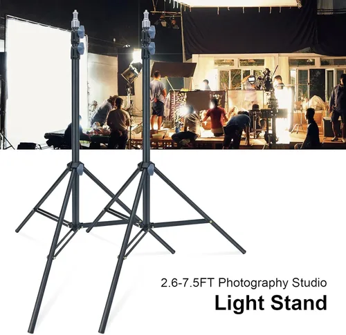 Miniatura 6 de LINCO Lincostore Zenith - Juego de dos soportes de luz para estudio fotográfico de 7 pies para HTC Vive VR, video, retrato y fotografía de producto